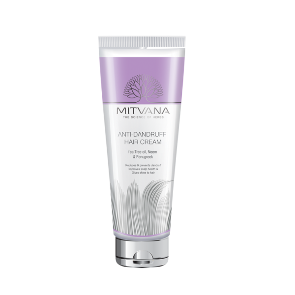 MITVANA Anti Dandruff Hair Cream (with Tea Tree Oil, Neem & Fenugreek)  (100gm) - Mitvana Stores
